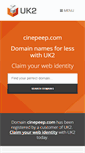 Mobile Screenshot of cinepeep.com